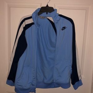 Blue nike full zip